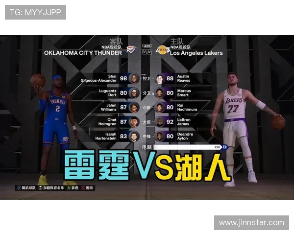 湖人对阵雷霆精彩直播NBA赛季激战即将开启